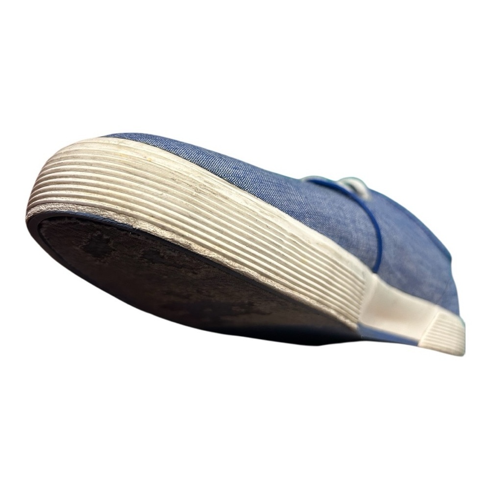 Ralph Lauren Blue Cream Sneakers Casual Comfort(Faxon low) - Picture 9 of 15
